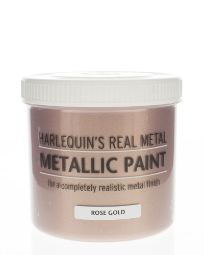 Harlequin – Metallic Paint / Real Metal Metallic Paint – 500ml – Rose Gold Harlequin – Metallic Paint / Real Metal Metallic Paint – 500ml – Rose Gold