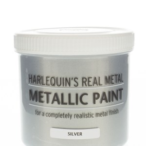 Harlequin – Metallic Paint / Real Metal Metallic Paint – 500ml – Silver Harlequin – Metallic Paint / Real Metal Metallic Paint – 500ml – Silver