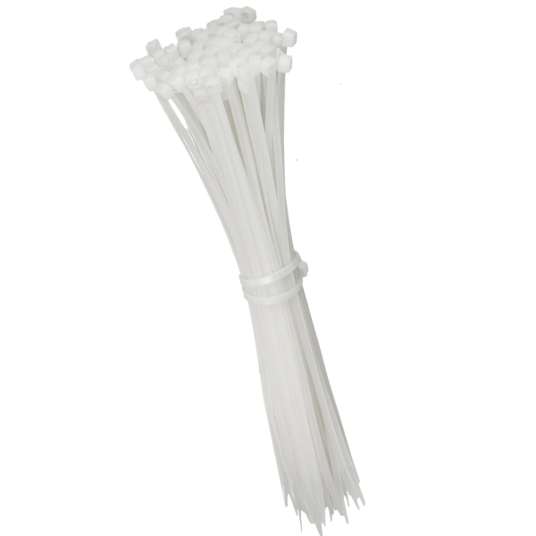 Zenith – Cable Ties – White – 50 Pieces Zenith – Cable Ties – White – 50 Pieces