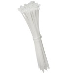 Zenith – Cable Ties – White – 50 Pieces Zenith – Cable Ties – White – 50 Pieces