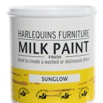 Harlequin – Milk Paint for Furniture, Walls & Decorative Items – 1 Litre – Sunglow Harlequin – Milk Paint for Furniture, Walls & Decorative Items – 1 Litre – Sunglow