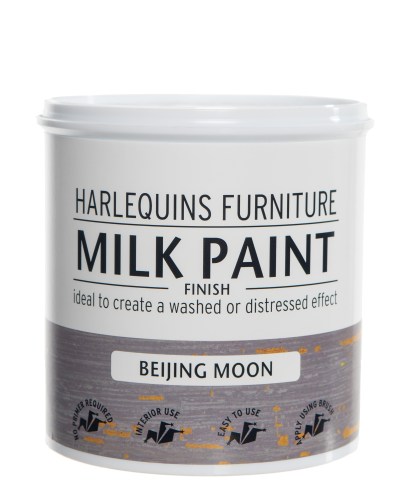 Harlequin – Milk Paint for Furniture, Walls & Decorative Items – 1 Litre – Beijing Moon Harlequin – Milk Paint for Furniture, Walls & Decorative Items – 1 Litre – Beijing Moon