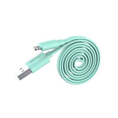 Romoss USB to Lightning 1m Flat Cable – Green Romoss USB to Lightning 1m Flat Cable – Green