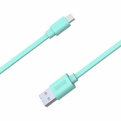 Romoss USB to Micro USB 1m Flat Cable – Green Romoss USB to Micro USB 1m Flat Cable – Green
