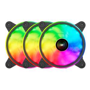 Raidmax 120mm Addressable RGB Triple Fan Pack Raidmax 120mm Addressable RGB Triple Fan Pack