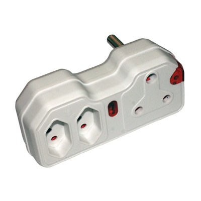 Bulk Pack 2 x Current Surge Protected Adaptor – 1 x 16 Amp – 2 x 5 Amp Bulk Pack 2 x Current Surge Protected Adaptor – 1 x 16 Amp – 2 x 5 Amp