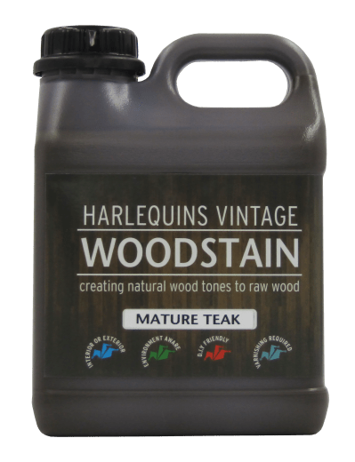 Harlequin – Wood Stain / Natural Woodstain – 20 Litres – Mature Teak Harlequin – Wood Stain / Natural Woodstain – 20 Litres – Mature Teak