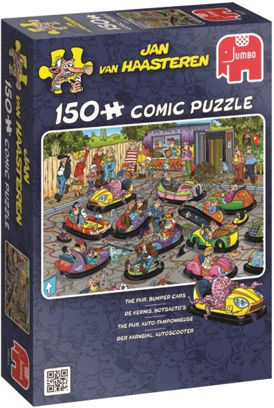 Jumbo The Fair, Bumper Cars – 150 Piece Jumbo The Fair, Bumper Cars – 150 Piece