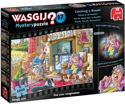 Jumbo Wasgij Mystery 17 Catching A Break – 1000 Piece Jumbo Wasgij Mystery 17 Catching A Break – 1000 Piece