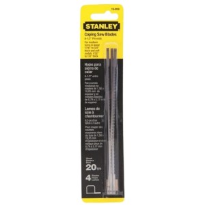 Stanley – Coping Saw Blades – 10T (4 Pieces) Stanley – Coping Saw Blades – 10T (4 Pieces)