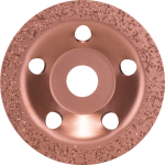 Tungsten carbide grinding head 115 x 22,23 mm, medium, flat Tungsten carbide grinding head 115 x 22,23 mm, medium, flat