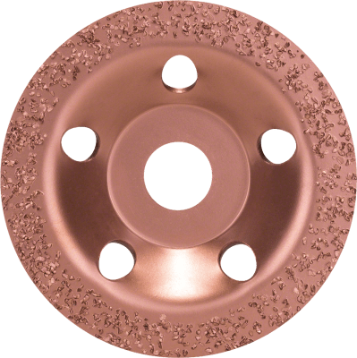 Tungsten carbide grinding head 115 x 22,23 mm, medium, flat Tungsten carbide grinding head 115 x 22,23 mm, medium, flat