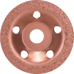 Tungsten carbide grinding head 115 x 22,23 mm, fine, flat Tungsten carbide grinding head 115 x 22,23 mm, fine, flat