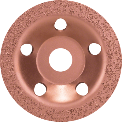 Tungsten carbide grinding head 115 x 22,23 mm, fine, flat Tungsten carbide grinding head 115 x 22,23 mm, fine, flat