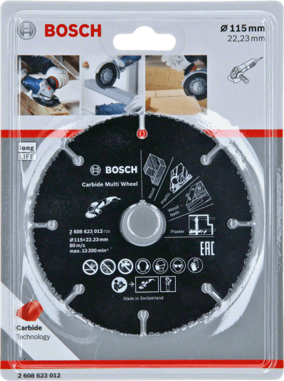 Carbide Multi-Wheel cutting disc 115 mm, 1 mm, 22,23 mm Carbide Multi-Wheel cutting disc 115 mm, 1 mm, 22,23 mm