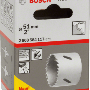 HSS bi-metal holesaw for standard adapters 51 mm, 2″ HSS bi-metal holesaw for standard adapters 51 mm, 2″