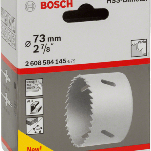 HSS bi-metal holesaw for standard adapters 73 mm, 2 7/8″ HSS bi-metal holesaw for standard adapters 73 mm, 2 7/8″