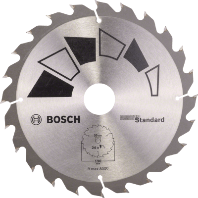 STANDARD 190 x 30/24, 24 STANDARD 190 x 30/24, 24