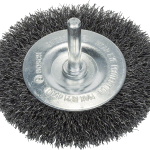 Wire Wheel 75 mm, 0,2 mm, 10 mm for Drills (6 mm shank) Wire Wheel 75 mm, 0,2 mm, 10 mm for Drills (6 mm shank)