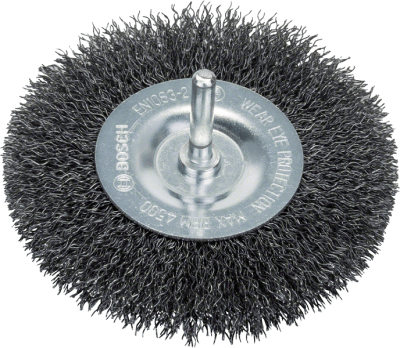 Wire Wheel 100 mm, 0,3 mm, 10 mm for Drills Wire Wheel 100 mm, 0,3 mm, 10 mm for Drills