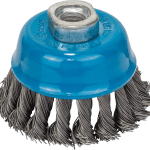 Wire Cup Brush 75 mm, 0,5 mm, M14 Angle Grinder, Knotted Wire Wire Cup Brush 75 mm, 0,5 mm, M14 Angle Grinder, Knotted Wire