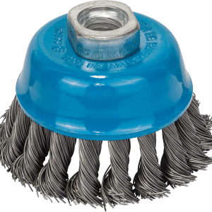Wire Cup Brush 75 mm, 0,5 mm, M14 Angle Grinder, Knotted Wire Wire Cup Brush 75 mm, 0,5 mm, M14 Angle Grinder, Knotted Wire