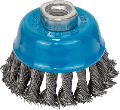 Wire Cup Brush 75 mm, 0,5 mm, M14 Angle Grinder, Knotted Wire Wire Cup Brush 75 mm, 0,5 mm, M14 Angle Grinder, Knotted Wire