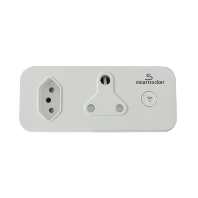 Smartsocket WiFi Power Plug Adapter – White Smartsocket WiFi Power Plug Adapter – White