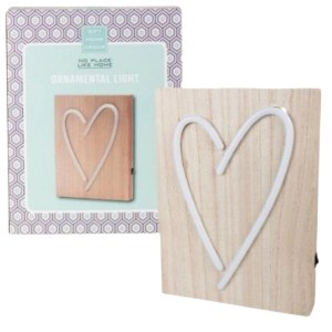 SourceDirect – Light Box / Night Light – Ornamental – 1 Piece (Heart) SourceDirect – Light Box / Night Light – Ornamental – 1 Piece (Heart)