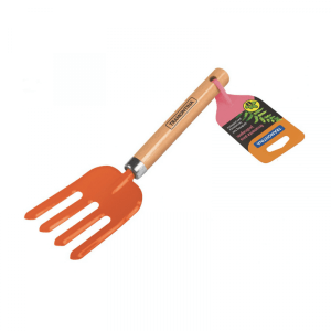 Tramontina 4 Teeth Metal Fork for Gardening with Wooden Handle Tramontina 4 Teeth Metal Fork for Gardening with Wooden Handle