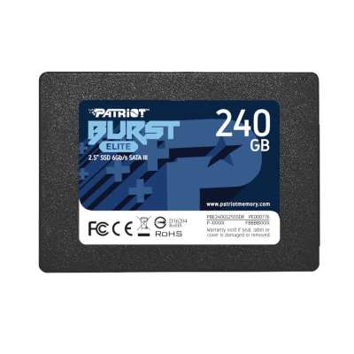 Patriot Burst Elite 240GB 2.5″ SSD Patriot Burst Elite 240GB 2.5″ SSD