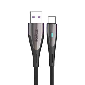 Romoss 5A USB to Type-C Fast Charging Cable – Black Romoss 5A USB to Type-C Fast Charging Cable – Black