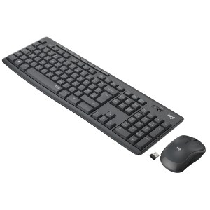 Logitech MK295 Silent Wireless keyboard and mouse set – Graphite Logitech MK295 Silent Wireless keyboard and mouse set – Graphite