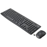 Logitech MK295 Silent Wireless keyboard and mouse set – Graphite Logitech MK295 Silent Wireless keyboard and mouse set – Graphite