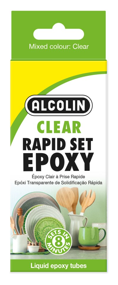 Alcolin Epoxy Liquid Rapid Set Clear – 2 x 20g Alcolin Epoxy Liquid Rapid Set Clear – 2 x 20g