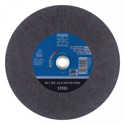 Pferd SG-HD Flat Steel Cutting Disc – 350mm x 32.2mm Bore Pferd SG-HD Flat Steel Cutting Disc – 350mm x 32.2mm Bore