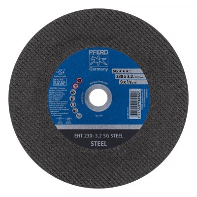 Bulk Pack 2 x Pferd Sg Flat Steel Cutting Disc – 230mm x 22.2mm Bore Bulk Pack 2 x Pferd Sg Flat Steel Cutting Disc – 230mm x 22.2mm Bore