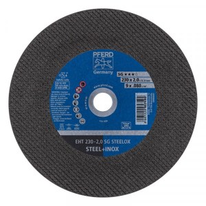 Bulk Pack 2 x Pferd Steel+Inox Cutting Disc – 230mm x 2.0mm Bulk Pack 2 x Pferd Steel+Inox Cutting Disc – 230mm x 2.0mm