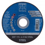 Bulk Pack 3 x Pferd SG Flat Steel Cutting Disc – 115mm x 22.2mm Bore Bulk Pack 3 x Pferd SG Flat Steel Cutting Disc – 115mm x 22.2mm Bore