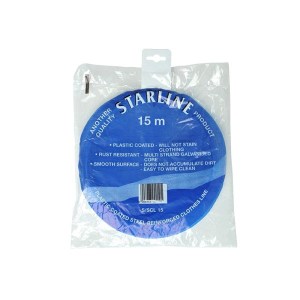 Starline Plastic Coated Washline – 30 Meter Starline Plastic Coated Washline – 30 Meter