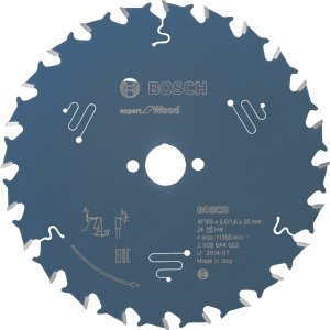 Expert for Wood 165 x 20 x 2,6 mm, 24 Expert for Wood 165 x 20 x 2,6 mm, 24