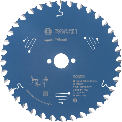 Expert for Wood 165 x 20 x 2,6 mm, 36 Expert for Wood 165 x 20 x 2,6 mm, 36