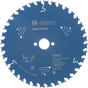 Expert for Wood 165 x 20 x 2,6 mm, 36 Expert for Wood 165 x 20 x 2,6 mm, 36