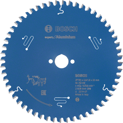 Expert for Aluminium 184 x 20 x 2,6 mm, 56 Expert for Aluminium 184 x 20 x 2,6 mm, 56