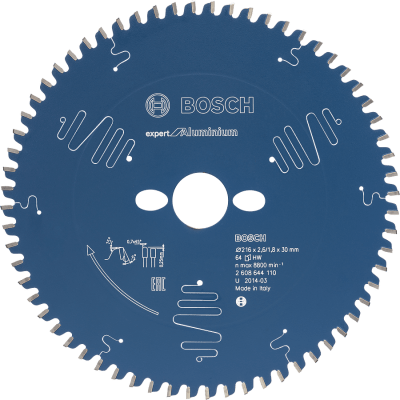 Expert for Aluminium 216 x 30 x 2,6 mm, 64 Expert for Aluminium 216 x 30 x 2,6 mm, 64