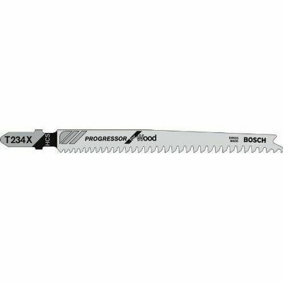 Jigsaw blade HCS T 234 X Progressor for Wood, 3 Piece Jigsaw blade HCS T 234 X Progressor for Wood, 3 Piece