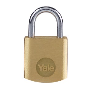 Yale 20mm Brass Padlock Pack 1 Yale 20mm Brass Padlock Pack 1
