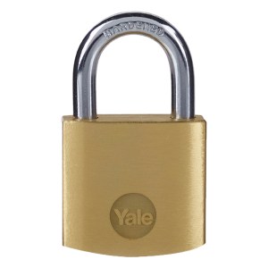 Yale 30mm Brass Padlock Pack 1 Yale 30mm Brass Padlock Pack 1