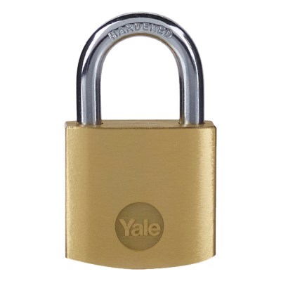 Yale 30mm Brass Padlock Pack 1 Yale 30mm Brass Padlock Pack 1