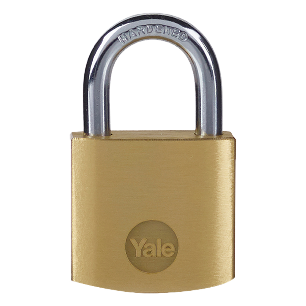 Yale 30mm Brass Padlock Pack 1 Yale 30mm Brass Padlock Pack 1